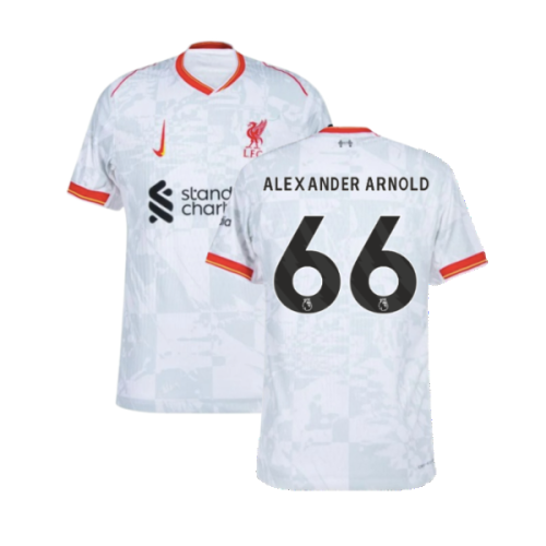 2024-2025 Liverpool Authentic Dri-Fit ADV Third Shirt (Alexander Arnold 66)