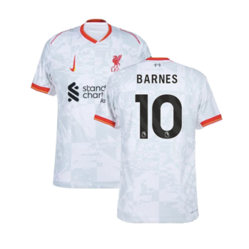 2024-2025 Liverpool Authentic Dri-Fit ADV Third Shirt (Barnes 10)