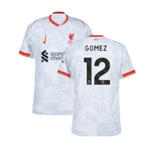 2024-2025 Liverpool Authentic Dri-Fit ADV Third Shirt (Gomez 12)