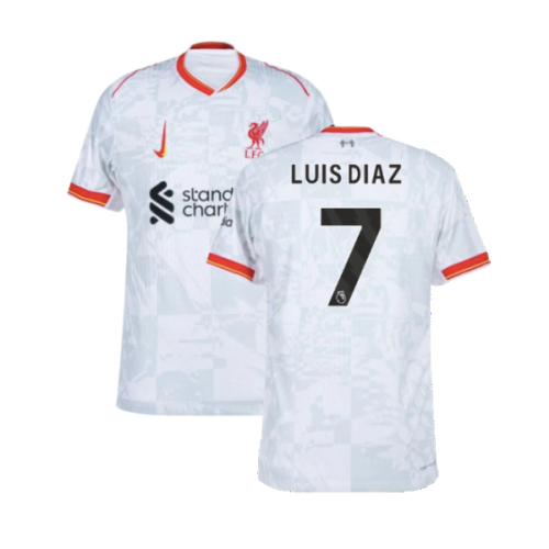 2024-2025 Liverpool Authentic Dri-Fit ADV Third Shirt (Luis Diaz 7)