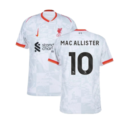 2024-2025 Liverpool Authentic Dri-Fit ADV Third Shirt (Mac Allister 10)