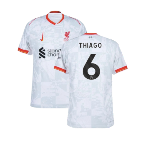 2024-2025 Liverpool Authentic Dri-Fit ADV Third Shirt (Thiago 6)