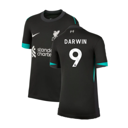 2024-2025 Liverpool Away Shirt (Kids) (Darwin 9)