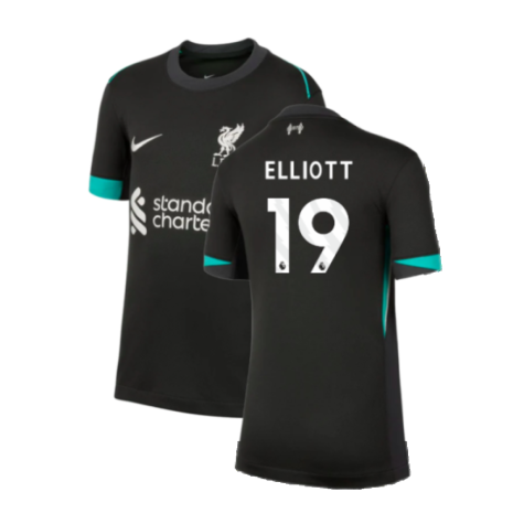 2024-2025 Liverpool Away Shirt (Kids) (Elliott 19)