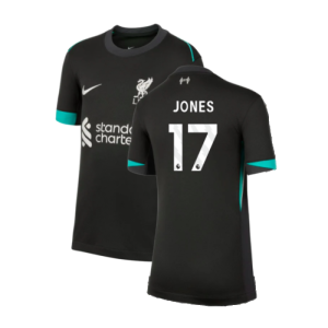 2024-2025 Liverpool Away Shirt (Kids) (Jones 17)