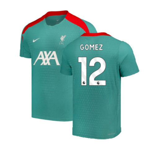 2024-2025 Liverpool Dri-Fit ADV Elite Strike S/S Shirt (Green) (Gomez 12)