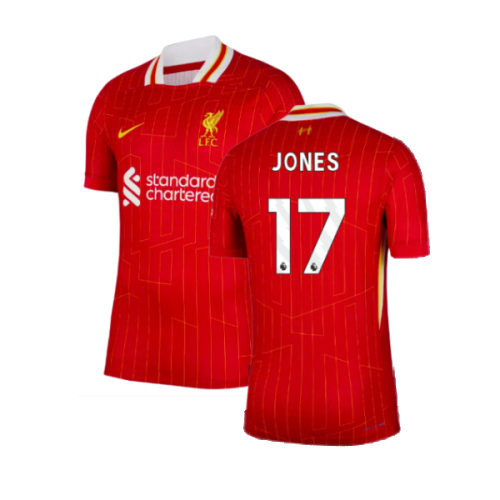 2024-2025 Liverpool Dri-Fit ADV Match Home Shirt (Jones 17)