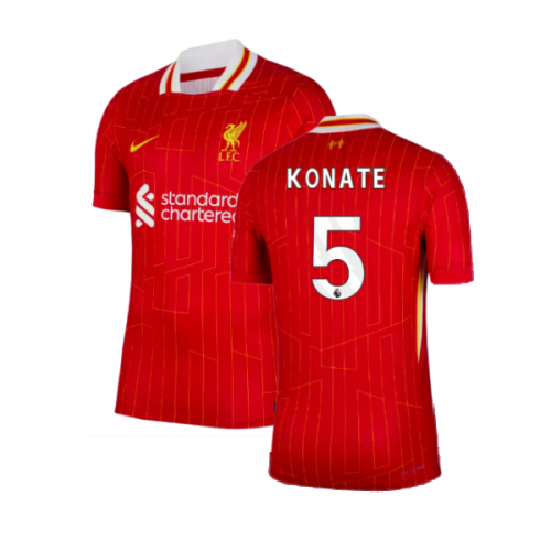 2024-2025 Liverpool Dri-Fit ADV Match Home Shirt (Konate 5)