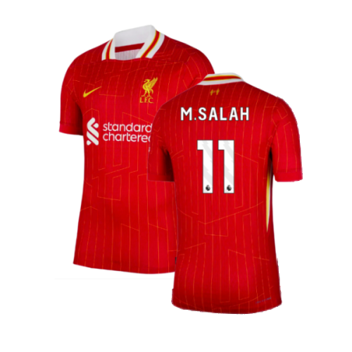 2024-2025 Liverpool Dri-Fit ADV Match Home Shirt (M.Salah 11)