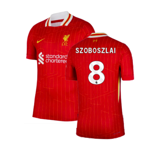 2024-2025 Liverpool Dri-Fit ADV Match Home Shirt (Szoboszlai 8)