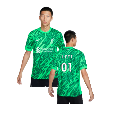 2024-2025 Liverpool Goalkeeper Shirt (Green) (Left 01)
