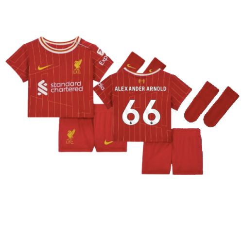 2024-2025 Liverpool Home Infants Baby Kit (Alexander Arnold 66)