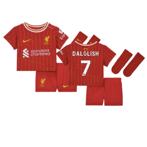 2024-2025 Liverpool Home Infants Baby Kit (Dalglish 7)