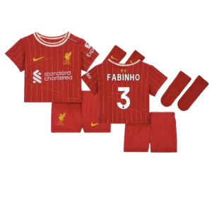 2024-2025 Liverpool Home Infants Baby Kit (Fabinho 3)