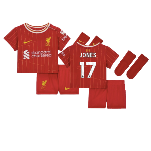 2024-2025 Liverpool Home Infants Baby Kit (Jones 17)