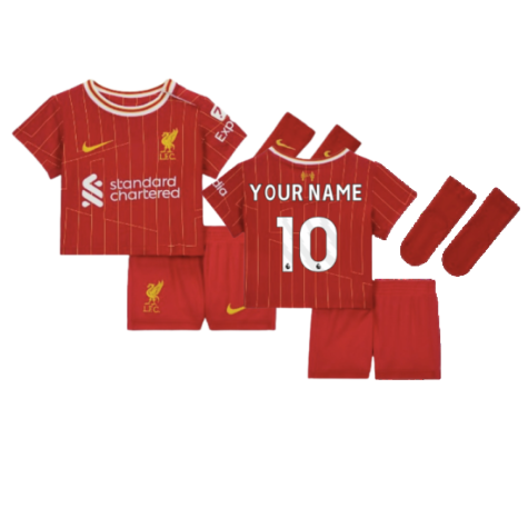 2024-2025 Liverpool Home Infants Baby Kit (Your Name)