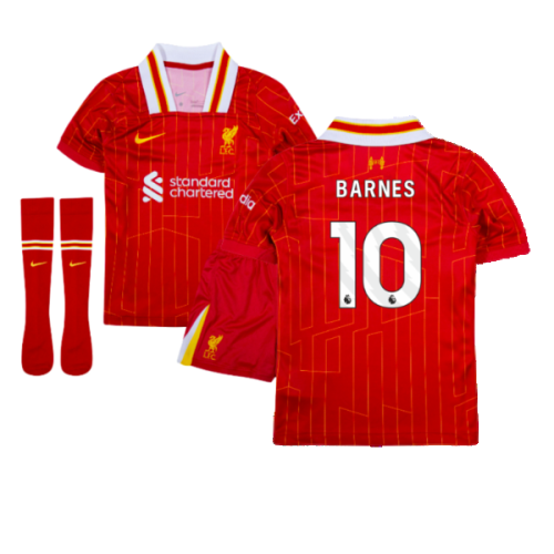 2024-2025 Liverpool Home Mini Kit (Barnes 10)