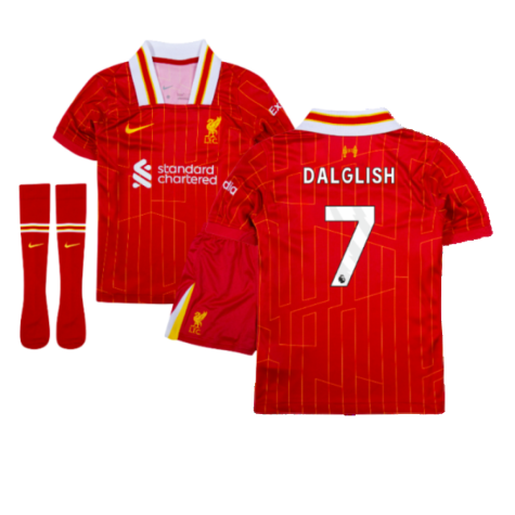 2024-2025 Liverpool Home Mini Kit (Dalglish 7)