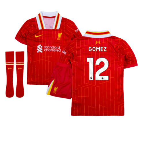 2024-2025 Liverpool Home Mini Kit (Gomez 12)