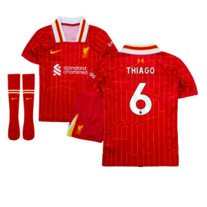 2024-2025 Liverpool Home Mini Kit (Thiago 6)