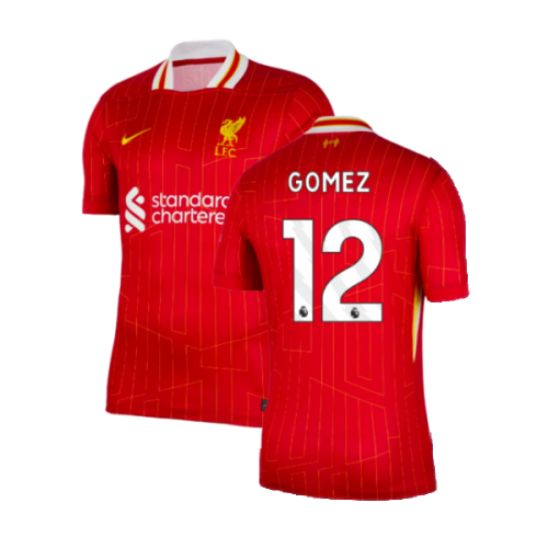 2024-2025 Liverpool Home Shirt (Gomez 12)