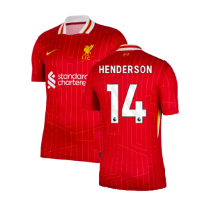 2024-2025 Liverpool Home Shirt (Henderson 14)