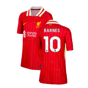 2024-2025 Liverpool Home Shirt (Kids) (Barnes 10)