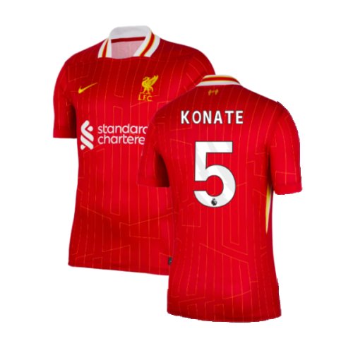 2024-2025 Liverpool Home Shirt (Konate 5)