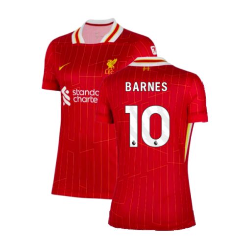 2024-2025 Liverpool Home Shirt (Womens) (Barnes 10)