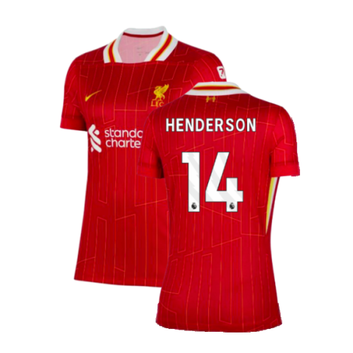 2024-2025 Liverpool Home Shirt (Womens) (Henderson 14)
