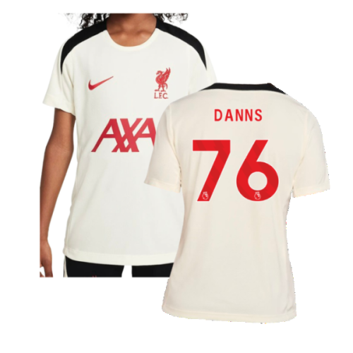 2024-2025 Liverpool Strike SE Training Top (Coconut Milk) - Kids (Danns 76)