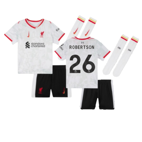 2024-2025 Liverpool Third Mini Kit (Robertson 26)