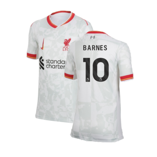 2024-2025 Liverpool Third Shirt (Kids) (Barnes 10)