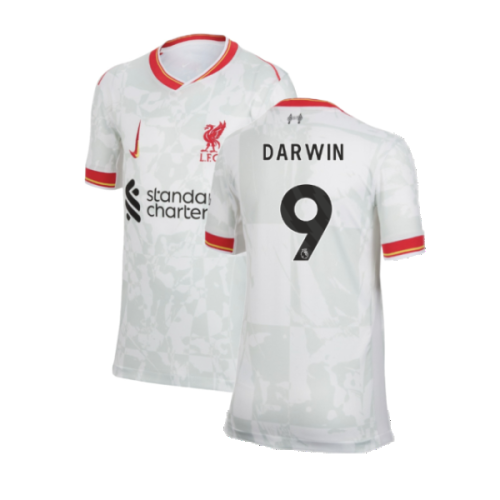 2024-2025 Liverpool Third Shirt (Kids) (Darwin 9)