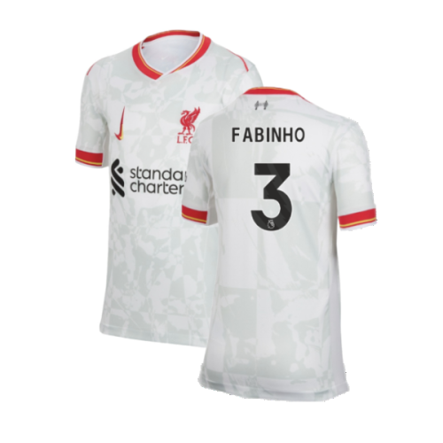 2024-2025 Liverpool Third Shirt (Kids) (Fabinho 3)