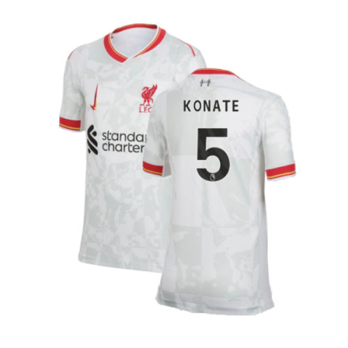 2024-2025 Liverpool Third Shirt (Kids) (Konate 5)