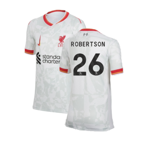 2024-2025 Liverpool Third Shirt (Kids) (Robertson 26)