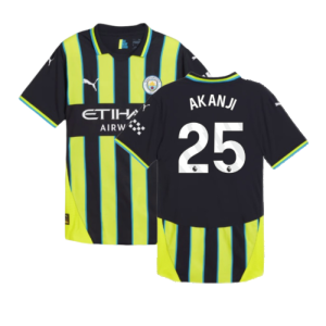 2024-2025 Man City Away Authentic Shirt (Akanji 25)