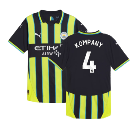 2024-2025 Man City Away Authentic Shirt (Kompany 4)