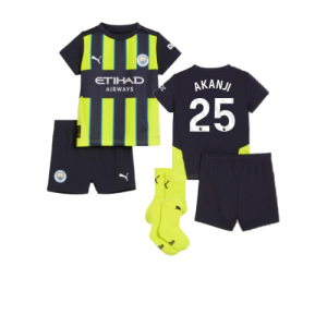 2024-2025 Man City Away Baby Kit (Akanji 25)