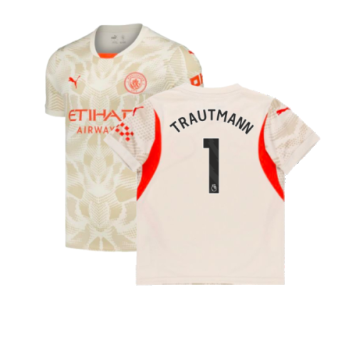 2024-2025 Man City Away Goalkeeper Shirt (Alpine Snow) (Trautmann 1)