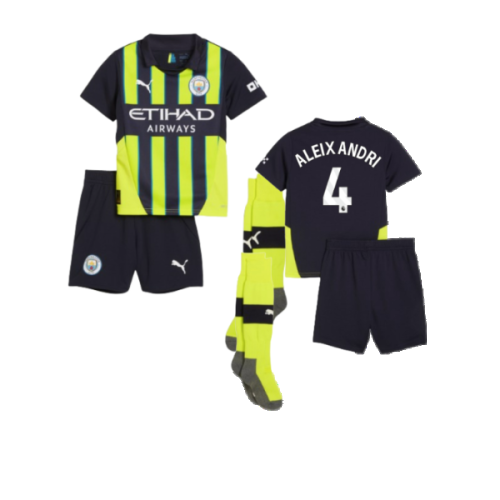 2024-2025 Man City Away Mini Kit (Aleixandri 4)