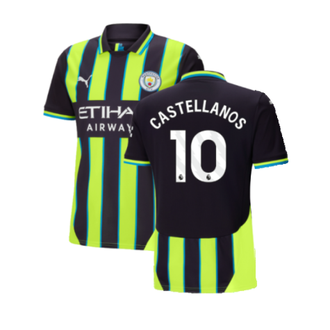 2024-2025 Man City Away Shirt (Castellanos 10)