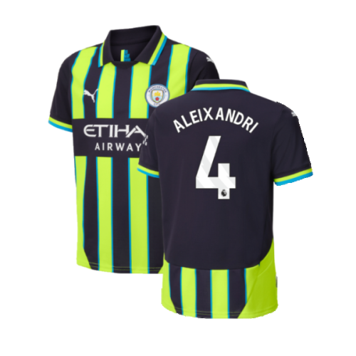 2024-2025 Man City Away Shirt (Kids) (Aleixandri 4)