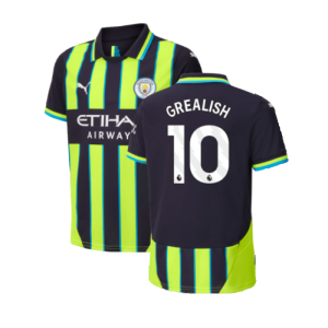 2024-2025 Man City Away Shirt (Kids) (Grealish 10)