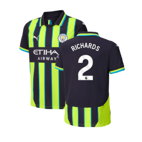 2024-2025 Man City Away Shirt (Kids) (Richards 2)