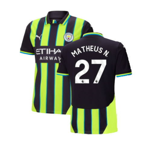 2024-2025 Man City Away Shirt (Matheus N. 27)