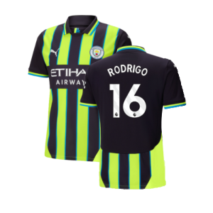 2024-2025 Man City Away Shirt (Rodrigo 16)