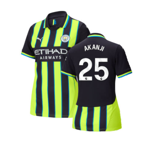 2024-2025 Man City Away Shirt (Womens) (Akanji 25)