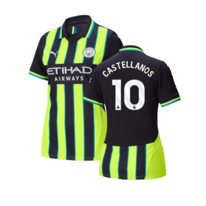 2024-2025 Man City Away Shirt (Womens) (Castellanos 10)